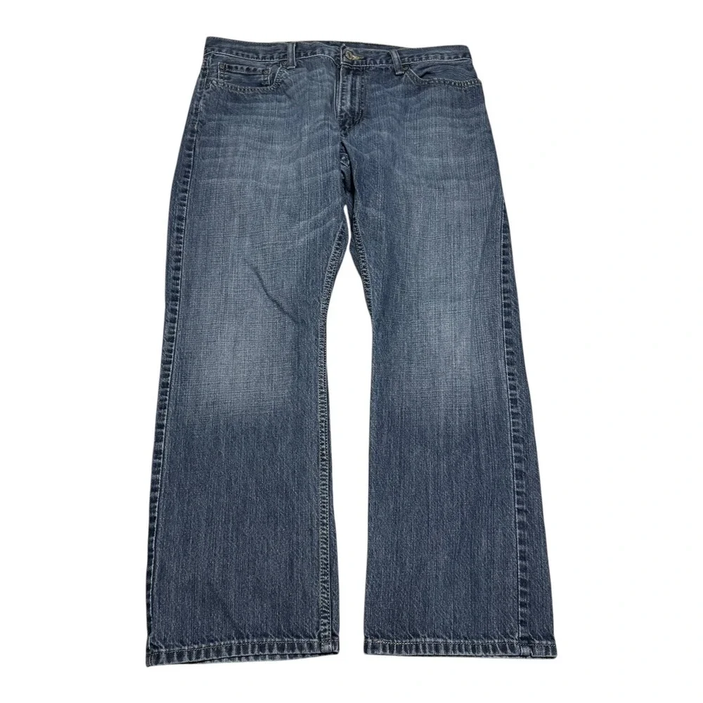 Levi's 514 Slim Straight Medium Wash 100% Cotton Denim Jeans Men's 36x30